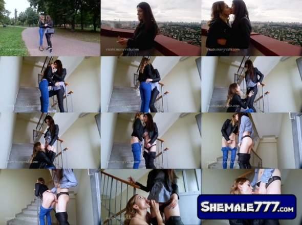 ManyVids: VicaTS, Milla - Love On The Stairs [FullHD, 1080p, MP4]