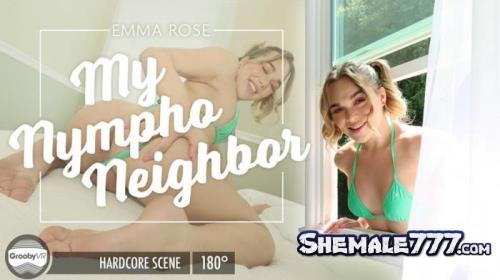 GroobyVR: Emma Rose - My Nympho Neighbor (UltraHD 2K 1920p)