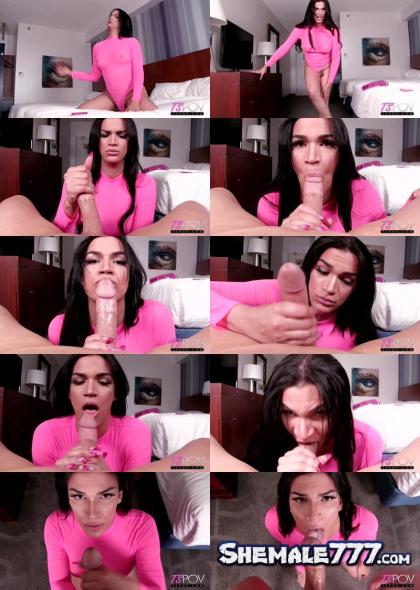 TsPov: Candice Kane - Trans Latina Stunner Swallows Your Cock (HD 720p)