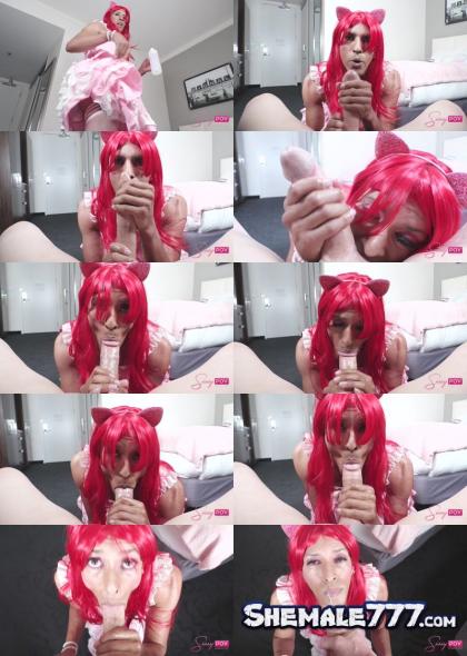 SissyPOV: Phoenix Rivera - Sissy Maid Delivers The Lube For Your Pleasure (FullHD 1080p)