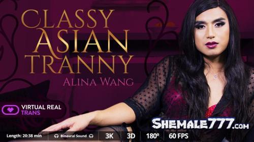 VirtualRealTrans: Alina Wang - Classy Asian tranny (UltraHD 2K 1600p)