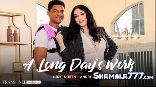 Transfixed, AdultTime: Nikki North, Andre Stone - A Long Day's Work (SD 544p)